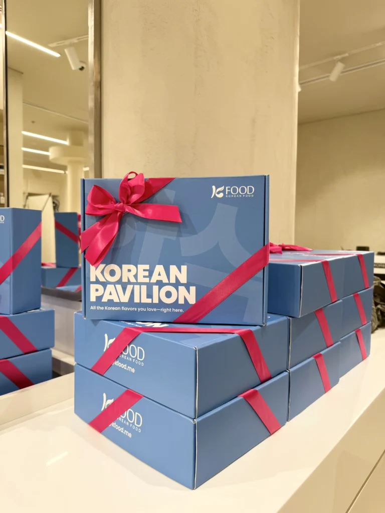 Instashop K-Food Pavilion K-Food UAE Korean cuisine UAE Korean food delivery Korean snacks Dubai Korean ingredients Korean sauces InstaShop app Korean recipes UAE Korean groceries Middle East Korean food online buy Korean food UAE authentic Korean food UAE Korean cooking Instashop UAE aT Center Dubai Korean Ministry of Agriculture Korean