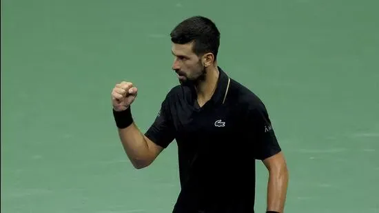 Novak Djokovic US Open semi final Carlos Alcaraz Djokovic vs Alcaraz head to head US Open 2025 tennis semi final Djokovic mental strength Djokovic Alcaraz rivalry Djokovic unbeaten hard court Djokovic 24 time Grand Slam Djokovic Alcaraz New York US Open Djokovic match preview Alcaraz tennis star Djokovic vs Alcaraz analysis Djokovic vs Fritz result Djokovic vs Alcaraz Melbourne Djokovic serve analysis Djokovic attacking Alcaraz second serve Djokovic strategy US Open Djokovic vs Alcaraz live updates Djokovic vs Alcaraz highlights Djokovic vs Alcaraz match time Djokovic age 38 tennis legend Djokovic physical struggle