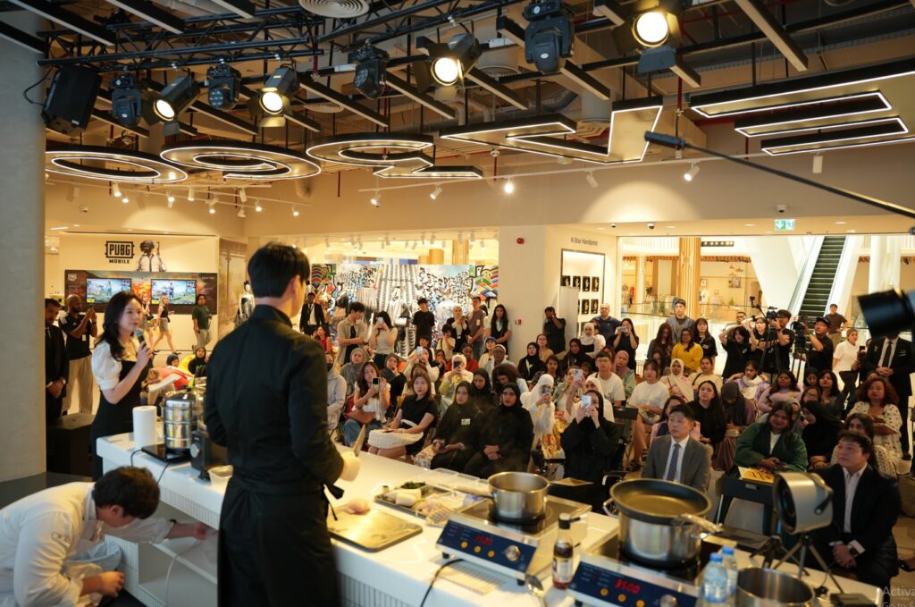 K Food Dubai Korea360 Dubai Festival City Mall Korean chef Choi Hyun seok Korean cuisine UAE Korean food promotion Korean agriculture products Korean seafood Dubai Korean culture event Middle East K Food program Dubai Korean cooking classes Dubai Korean food festival Dubai K Food interactive activities Dubai food events UAE Korean B2B networking Dubai Korean culinary experience Dubai Korea360 cultural hub Dubai food lovers Korean cooking workshop UAE Korean products Dubai Korean agri food promotion Dubai influencers promoting Korean food Korean recipes Dubai Korean taste UAE Korean dishes cooking show Dubai Korean cooking demonstration Dubai Tritan bottles Korea Pick and Pack Dubai Cook and Connect sessions Dubai social media challenge Korean food Dubai B2B buyers UAE Korean seafood Dubai Korean agriculture Dubai cultural exchange Korea Middle East