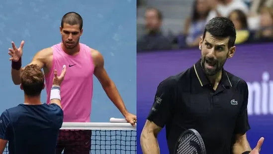 Carlos Alcaraz faces Novak Djokovic in the US Open 2025 semifinal as coach Juan Carlos Ferrero urges him to stay focused and not obsess over Djokovic. A thrilling clash awaits with history and rankings on the line.
