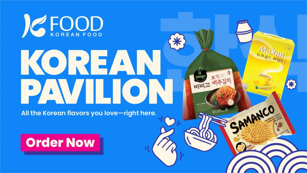 Instashop K-Food Pavilion K-Food UAE Korean cuisine UAE Korean food delivery Korean snacks Dubai Korean ingredients Korean sauces InstaShop app Korean recipes UAE Korean groceries Middle East Korean food online buy Korean food UAE authentic Korean food UAE Korean cooking Instashop UAE aT Center Dubai Korean Ministry of Agriculture Korean