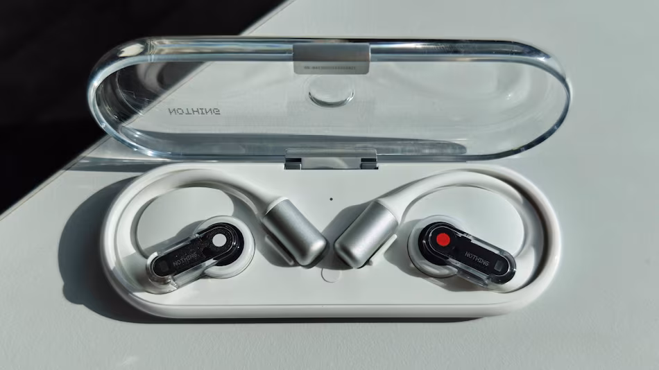 Nothing Ear Open India Flipkart Big Billion Days Sale 2025 Nothing earbuds Nothing TWS Nothing open ear headphones Nothing open style wireless earbuds Nothing transparent design Nothing lightweight earbuds Nothing balanced audio Nothing 14.2mm drivers Nothing AI integration Nothing ChatGPT support Nothing Clear Voice