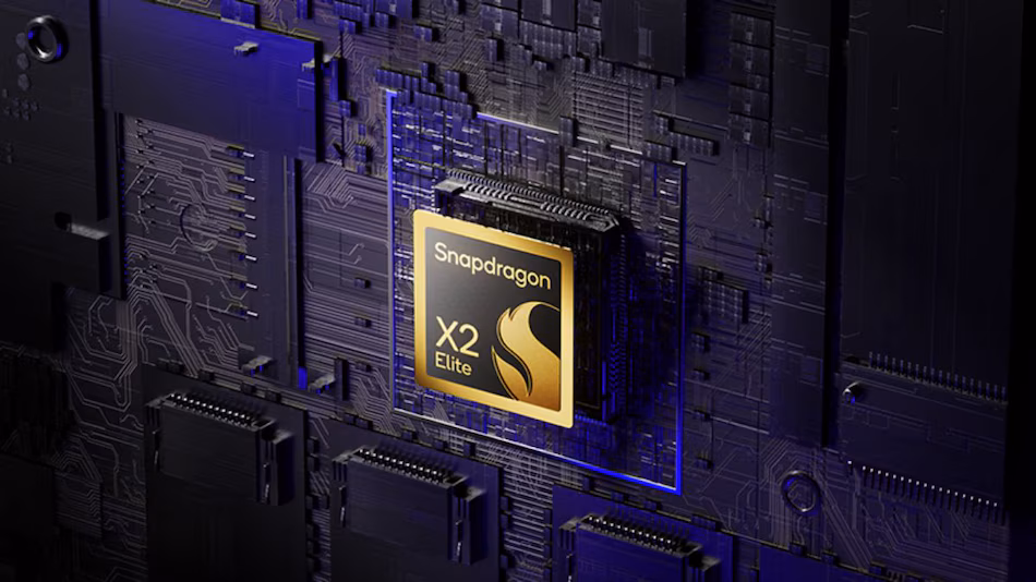 Qualcomm Snapdragon X2 Elite Snapdragon X2 Elite Extreme Windows PC processors high performance AI computing Hexagon NPU AI performance 80 TOPS Copilot plus PCs 18 core CPU Oryon cores Adreno GPU architecture LPDDR5X RAM 5 GHz clock speed 53MB cache 228GB per second memory bandwidth power efficient processor DirectX 12.2.2 Ultimate triple 5K monitor support Wi Fi 7 Bluetooth 5.4 5G connectivity