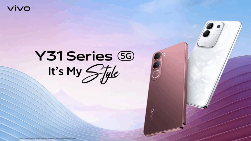 Vivo Y31 Pro 5G launch Vivo Y31 5G India price Vivo Y31 Pro 5G specifications Vivo Y31 5G features Vivo Y31 series India Vivo Y31 Pro 5G price Vivo Y31 5G Flipkart Vivo Y31 Pro 5G camera Vivo Y31 Pro 5G battery Vivo Y31 5G Snapdragon Vivo Y31 Pro 5G Dimensity 7300 Vivo Y31 Pro 5G RAM Vivo Y31 Pro 5G storage Vivo Y31 5G Android 15 Vivo Y31 Pro 5G display Vivo Y31 5G 120Hz refresh rate Vivo Y31 Pro 5G fast charging Vivo Y31 5G 6500mAh battery Vivo Y31 Pro 5G fingerprint sensor Vivo Y31 5G dual SIM Vivo Y31 Pro 5G 8GB RAM Vivo Y31 Pro 5G 256GB storage Vivo Y31 5G expandable storage Vivo Y31 Pro 5G Full HD plus display Vivo Y31 5G 50MP camera Vivo Y31 Pro 5G 50MP camera Vivo Y31 5G selfie camera Vivo Y31 Pro 5G selfie camera Vivo Y31 Pro 5G Bluetooth 5.4 Vivo Y31 5G Bluetooth 4.1 Vivo Y31 Pro 5G Wi-Fi Vivo Y31 5G Wi-Fi Vivo Y31 Pro 5G water resistance Vivo Y31 5G IP68 rating Vivo Y31 Pro 5G USB Type C Vivo Y31 5G USB Type C Vivo Y31 Pro 5G Android phone Vivo Y31 5G affordable phone Vivo Y31 Pro 5G premium mid range Vivo Y31 5G mid range smartphone Vivo Y31 Pro 5G India availability Vivo Y31 5G offers Vivo Y31 Pro 5G cashback Vivo Y31 5G EMI options Vivo Y31 Pro 5G Flipkart Vivo Y31 5G retail stores Vivo Y31 Pro 5G online sale Vivo Y31 5G Dreamy White Vivo Y31 Pro 5G Mocha Brown