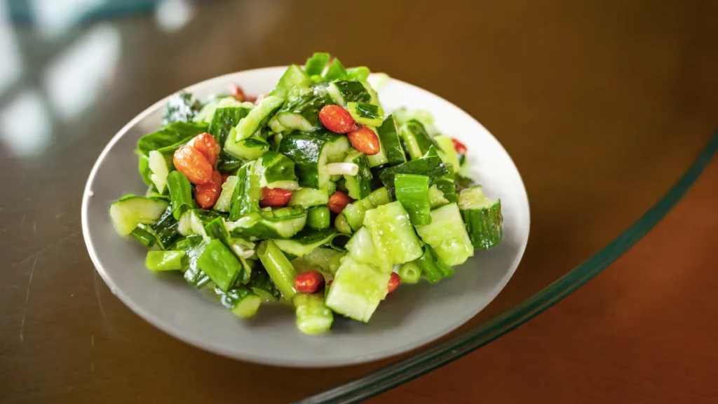 Warm Cucumber Lemon Salad recipe easy salad healthy salad quick salad 15 minute salad cucumber salad lemon salad mint coriander olive oil black pepper chilli flakes fresh herbs vegetarian salad vegan salad gluten-free salad light meal healthy side dish easy cooking quick healthy recipe simple salad summer salad detox salad weight loss salad low-calorie salad family-friendly salad diet-friendly salad tangy salad refreshing salad nutritious salad quick lunch salad easy dinner salad homemade salad cooking at home salad step by step salad recipe easy summer recipe healthy lunch easy dinner healthy eating easy salad ideas fast salad recipe simple healthy meal quick side dish easy vegetable salad easy snack salad