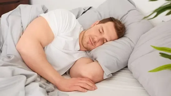 AIIMS sleep tips best sleeping positions neck pain relief back pain relief joint pain relief sleep posture tips orthopaedic surgeon advice spine health sleep comfort pillow between knees pillow under knees proper spine alignment sleep wellness avoid back pain sleeping positions for side sleepers sleeping positions for back sleepers mattress tips medium firm mattress pillow support sleeping on stomach avoid sleeping high pillow sleep adjustments