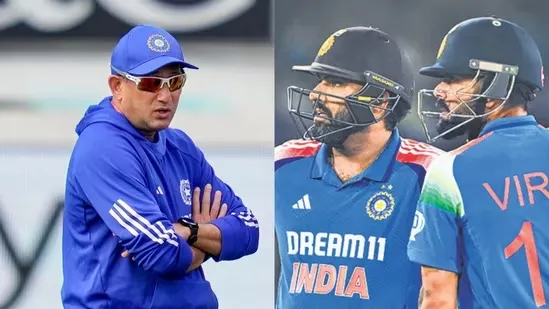 Ajit Agarkar BCCI chief selector Ajit Agarkar news Ajit Agarkar Rohit Sharma Virat Kohli Ajit Agarkar controversy Ajit Agarkar vs Rohit Sharma Ajit Agarkar vs Virat Kohli Indian cricket team news India ODI captain Shubman Gill ODI captaincy news Rohit Sharma captaincy Virat Kohli selection India World Cup 2027 Ajit Agarkar tenure BCCI selection news Ajit Agarkar latest update Rohit Sharma ODI future Virat Kohli ODI future Steve Harmison Ajit Agarkar statement Ajit Agarkar comments Indian cricket power tussle BCCI news