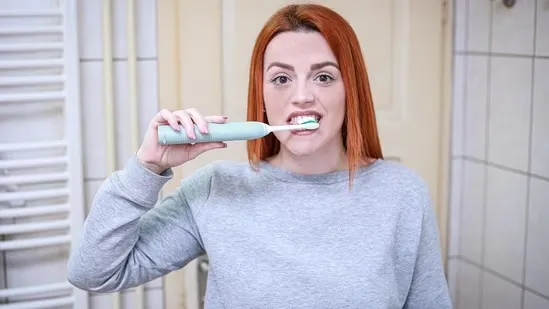 aggressive brushing dental health teeth care gum care enamel erosion gum recession tooth sensitivity yellow teeth plaque buildup tartar buildup cavities tooth decay fillings crowns veneers dental crowns composite bonding dental hygiene oral hygiene brushing tips soft bristled toothbrush brushing technique moderate brushing dental checkup dentist advice teeth cleaning plaque removal tartar removal gum disease prevention