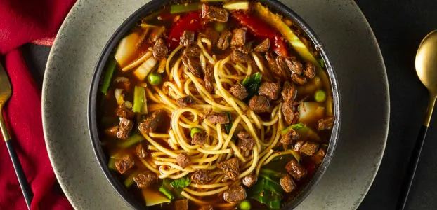 Chicken keema thukpa Tibetan noodle soup Himalayan recipe chicken soup recipe winter soup recipe homemade thukpa easy chicken thukpa how to make thukpa minced chicken soup Asian noodle soup healthy chicken dinner hot soup recipe comforting soup ideas bok choy recipe cabbage soup idea carrot soup idea Indian style thukpa Nepali thukpa flavourful soup recipe quick chicken meal high protein soup food recipe Dubai cooking recipe restaurant style thukpa noodle broth recipe chicken keema dish homemade comfort food