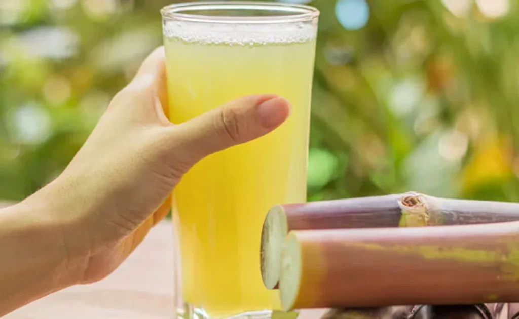 Ginger sugarcane juice recipe summer drink refreshing sugarcane juice natural cooler homemade juice healthy summer beverage Indian drink recipe easy summer drinks ginger flavored juice hydrating drink street style sugarcane juice immunity boosting drink tropical refreshment cooling beverage chilled