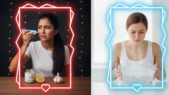 viral skincare trends dermatologist advice slugging skin barrier repair petroleum jelly for skin retinol sandwiching ice facial benefits DIY skincare dangers toothpaste on pimples sunscreen contouring risks healthy skin routine dry skin solutions acne prone skin concerns sensitive skin tips lemon juice skin damage skincare myths skincare facts Dr Aparajita Lamba Iksana Wellness HT Lifestyle beauty routine guidance science backed skincare winter skin hydration reduce puffiness safe acne treatments sun protection