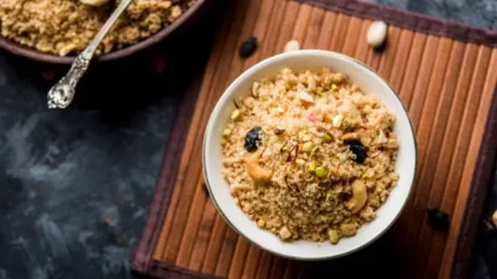 Panjiri winter sweet Punjabi Panjiri benefits warming Indian foods whole wheat Panjiri recipe gond sweet winter nutrition Indian traditional foods ghee health benefits nuts and seeds snack winter immunity food Punjabi winter recipe Panjiri for new mothers homemade Panjiri steps Panjiri ingredients healthy winter dessert digestible winter sweet natural energy foods traditional North Indian sweet winter wellness recipe nutritious Panjiri guide warm body foods seasonal Indian sweet homemade winter foods energizing Indian recipe Panjiri storage tips winter warming recipe