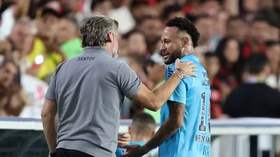 Neymar Santos Flamengo Neymar meltdown Brazil football news Neymar referee clash Santos relegation battle Neymar substitution drama Maracana match report Brasileirão latest update Neymar yellow card controversy Santos vs Flamengo highlights Neymar coach argument Neymar post match reaction Brazil league standings Neymar criticism officiating football disputes Brazil sports update Neymar exit tunnel Neymar star player anger Santos crisis Neymar performance debate Santos coach Vojvoda Neymar frustration news Neymar football headline Neymar match controversy Santos team struggles