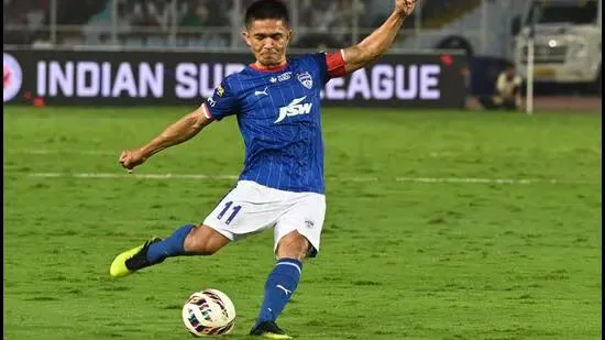 Sunil Chhetri Khalid Jamil India football national team retirement decision Asian Cup qualifiers Bangladesh squad rebuild professional forward India captain Gurpreet Singh Sandhu Sandesh Jhingan Rahul Bheke Mohun Bagan Super Giant ISL Indian football team squad announcement AFC Asian Cup Group C points table football news Bengaluru