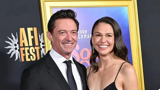 Hugh Jackman Sutton Foster Hugh Jackman new relationship Sutton Foster Instagram official Hugh Jackman divorce Deborra Lee Furness Broadway romance The Music Man revival Hollywood news celebrity relationships entertainment updates celebrity breakup celebrity couple update Hugh Jackman family Sutton Foster performance Café Carlyle New York celebrity headlines Broadway stars Hugh Jackman Instagram post celebrity gossip Hollywood couple update Hugh Jackman dating news Sutton Foster Broadway actress