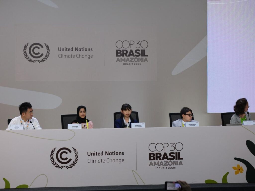 51Talk UAE Emirati student COP30 Youth climate education UN COP educational initiative Amazon rainforest learning program English learning platform for children Global citizenship education UAE youth empowerment 51Talk global delegation Student environmental leadership Online English education for kids UAE education news