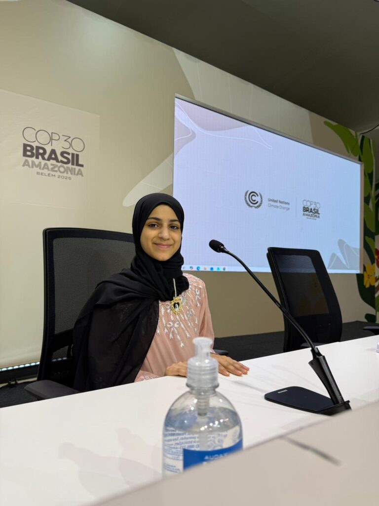 51Talk UAE Emirati student COP30 Youth climate education UN COP educational initiative Amazon rainforest learning program English learning platform for children Global citizenship education UAE youth empowerment 51Talk global delegation Student environmental leadership Online English education for kids UAE education news