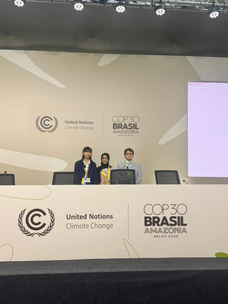 51Talk UAE Emirati student COP30 Youth climate education UN COP educational initiative Amazon rainforest learning program English learning platform for children Global citizenship education UAE youth empowerment 51Talk global delegation Student environmental leadership Online English education for kids UAE education news