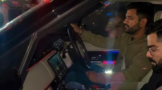 MS Dhoni Virat Kohli reunion Ranchi cricket news India vs South Africa ODI MS Dhoni Kohli car video Dhoni Kohli moment Indian cricket team Ranchi visit Rishabh Pant Dhoni Ruturaj Gaikwad CSK players Dhoni house visit Kohli returns ODI squad KL Rahul captain India cricket updates Dhoni viral video Kohli fans Ranchi stadium JSCA first ODI cricket emotions Indian team bonding Dhoni mentorship Pant Dhoni connection