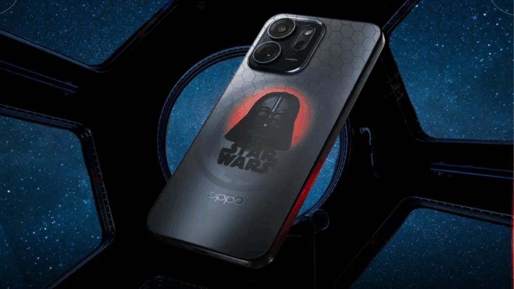 Oppo Reno 14F 5G Star Wars Edition Oppo Reno 14F 5G Mexico launch Oppo Star Wars smartphone Oppo limited edition phone Oppo Darth Vader edition Oppo collector’s box Oppo Reno 14F 5G price Oppo Reno 14F 5G specifications Oppo Snapdragon 6 Gen 1 Oppo 6000mAh battery Oppo 45W fast charging Oppo triple camera Oppo 50MP main camera Oppo 32MP selfie camera Oppo OLED display 120Hz Oppo UFS 3.1 storage Oppo IP68 rating Oppo Star Wars SIM ejector Oppo Death Star phone stand Oppo limited edition design Oppo Mexico smartphone launch Oppo premium smartphone Oppo Reno 14F 5G release date Oppo exclusive Star Wars Oppo tech news Oppo special edition Oppo Darth Vader phone Oppo new Oppo phone launch Oppo flagship killer