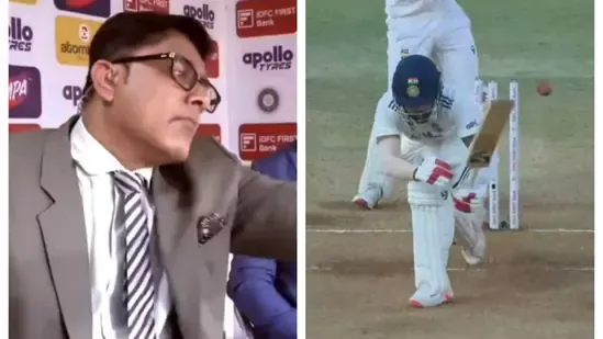 Anil Kumble reaction KL Rahul dismissal viral cricket news India vs South Africa Guwahati Test Simon Harmer off spin cricket analysis Kumble commentary clip KL Rahul wicket day four Test match India cricket team cricket highlights cricket updates sports trending cricket insights off stump dismissal cricket technique spin bowling analysis Rahul shot error Kumble viral moment Indian cricket controversy match reaction cricket social media trending cricket performance Test cricket India sports news Harmer delivery KL footwork cricket expert opinion bowlers drift dip rough pitch cricket breakdown viral sports clip cricket fans discussion cricket journalism match review India batting collapse