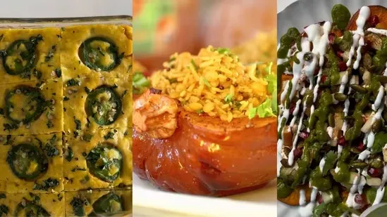 desi thanksgiving indian thanksgiving recipes thanksgiving fusion food indian creators thanksgiving chaat sweet potato chaat jalapeno cheddar dhokla tater tot chaat indian stuffed squash thanksgiving indian flavours holiday food india festive recipes fusion thanksgiving ideas indian chefs thanksgiving menu indian cuisine thanksgiving twist global food trends indian food innovation holiday cooking ideas indian vegetarian thanksgiving modern thanksgiving dishes indian festive dishes usa india food culture thanksgiving reimagined indian comfort food thanksgiving table ideas indian fusion meals holiday feast inspiration