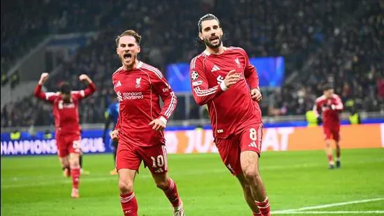 Liverpool Champions League win Dominik Szoboszlai penalty Arne Slot Liverpool form Mo Salah struggles Inter Milan match report Liverpool vs Inter analysis Champions League 2025 Liverpool soft penalty controversy Dominik Szoboszlai performance Liverpool midfield diamond Liverpool injury issues Liverpool defensive display Liverpool win at San Siro Inter Milan unbeaten run ended Lautaro Martinez reaction Felix