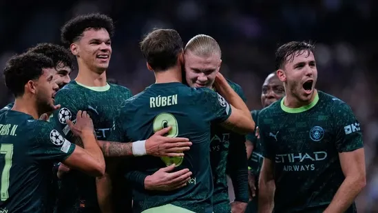 Manchester City Real Madrid Champions League Xabi Alonso future pressure Erling Haaland goal Nico OReilly goal Rodrygo Real Madrid news Madrid vs City match analysis Champions League 2025 match result Pep Guardiola City comeback Madrid injury update Kylian Mbappe injury Gonzalo Garcia Real Madrid fans reaction Real Madrid form slump Bernabeu match highlights Haaland penalty Courtois mistake Courtois