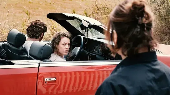 Mirrors No 3 review Christian Petzold film Paula Beer performance psychological drama film review German cinema art house film grief and loss movies human connection films European cinema reviews International Film Festival of Kerala premiere thoughtful drama movies slow cinema storytelling minimalist filmmaking emotional cinema character driven films modern German films Paula Beer Christian Petzold collaboration