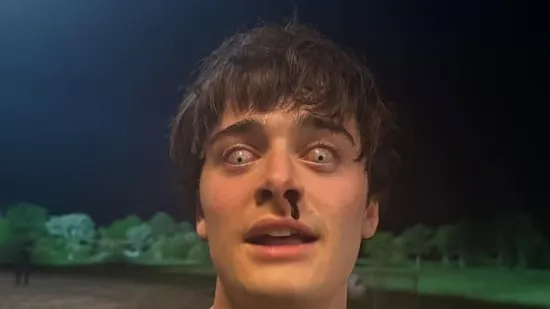 Stranger Things Season 5 Volume 2 Netflix Noah Schnapp emotional message Stranger Things finale Netflix record breaking series Stranger Things fandom friendship theme Stranger Things final season Will Byers actor statement Netflix Top 10 Stranger Things news Stranger Things New Year finale Stranger Things cast Winona Ryder Millie Bobby Brown Finn Wolfhard Gaten Matarazzo Caleb McLaughlin Sadie Sink Jamie Campbell Bower Netflix English series records Stranger Things Volume 2 release global fans emotional note TV series finale Netflix trending shows friendship loyalty self acceptance series conclusion streaming platform hit show