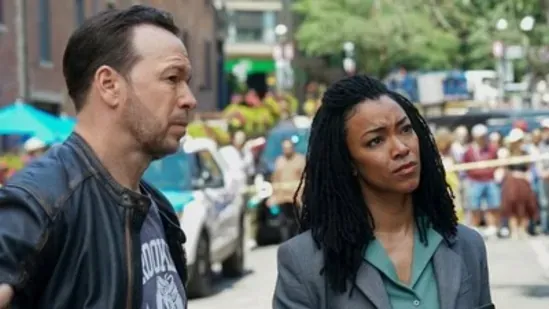 Boston Blue Season 1 Episode 9 recap Boston Blue midseason finale Jonah Silver Danny Reagan Donnie Wahlberg Sonequa Martin-Green Paramount Plus police procedural drama episode recap Boston Blue cast Jonah shoots Flaherty Danny Reagan transfer decision Boston Police Department NYPD