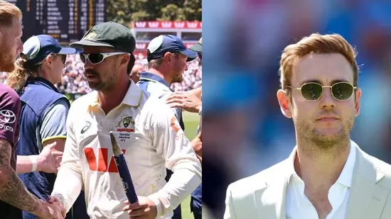 Ashes 2025 Travis Head Stuart Broad Australia vs England Ashes series Adelaide Test Travis Head Instagram Pat Cummins Ashes win worst Australian side comment England cricket team Ben Stokes Ashes loss Australia domination Ashes 2025 26 cricket news Australian cricket team England Ashes tour Broad remarks Ashes trolling Travis Head century Perth Test Adelaide Oval Ashes result Australia retain Ashes cricket rivalry