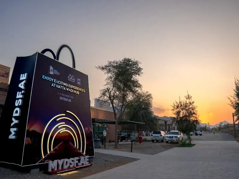 Dubai Shopping Festival Hatta Wadi Hub winter festival adventure activities outdoor fun fireworks Candlelight Concerts ROXY Cinema Dome Dinner in the Sky hot air balloon rides mountain hikes horse riding ziplining drop-in slides cycling pony rides illuminated mountains scenic views family-friendly events nature