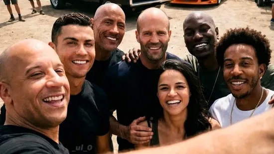 Cristiano Ronaldo Fast X Part 2 Fast and Furious Cristiano Ronaldo movie Fast X sequel Fast family Hollywood crossover football legend in movies Vin Diesel Fast X cast Tyrese Gibson Jason Statham Dwayne Johnson Michelle Rodriguez Fast and Furious franchise Fast