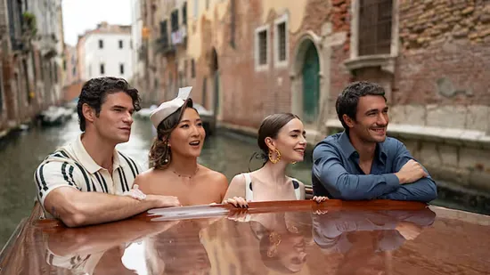 Lily Collins Emily in Paris Season 5 filming struggle Lily Collins motherhood Emily in Paris Rome season Lily Collins interview Emily in Paris cast news Emily Cooper Season 5 Lily Collins baby Tove Charlie McDowell Lily Collins People interview Emily in Paris behind the scenes Lily Collins career motherhood Emily in Paris Rome