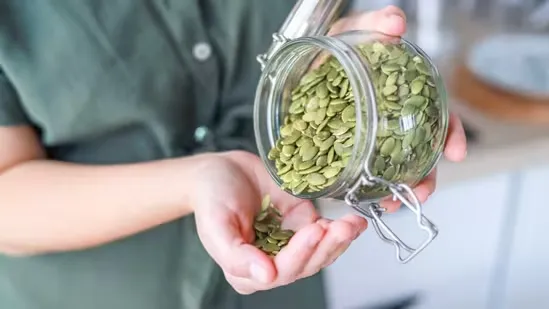 pumpkin seeds health pumpkin seeds side effects Ayurveda pumpkin seeds digestion pumpkin seeds indigestion pumpkin seeds bloating pumpkin seeds Pitta imbalance pumpkin seeds allergy risk pumpkin seeds children safety pumpkin seeds blood pressure pumpkin seeds low BP pumpkin seeds magnesium pumpkin seeds ACE inhibitor effect pumpkin seeds weight gain pumpkin seeds calories pumpkin seeds