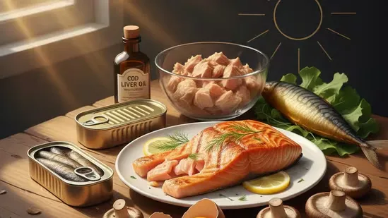 vitamin d deficiency winter bone health foods vitamin d rich diet winter nutrition bone strength winter joint pain prevention muscle weakness winter vitamin d foods orthopaedic advice winter health calcium absorption winter immunity boost foods fatty fish vitamin d egg yolk benefits fortified foods vitamin d mushrooms vitamin d source cod liver oil