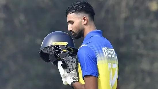 Devdutt Padikkal Vijay Hazare Trophy Padikkal ODI snub Padikkal India selection Karnataka cricket Padikkal centuries Vijay Hazare runs Padikkal domestic cricket Indian cricket news Padikkal form List A cricket India squad New Zealand ODI series Padikkal interview Karnataka wins Padikkal consistency Indian opener