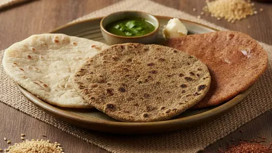 wheat roti alternatives healthy roti options best roti for weight loss roti for diabetes roti for PCOS millet roti benefits bajra roti health ragi roti nutrition barley roti jau roti benefits besan roti protein jowar roti gluten