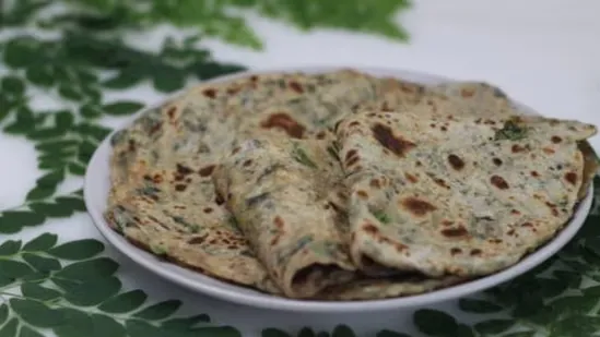 moringa paratha recipe winter breakfast iron rich breakfast healthy paratha drumstick leaves recipe moringa leaves benefits winter food ideas Indian winter breakfast energy boosting breakfast iron rich foods home cooking winter meals traditional Indian food healthy flatbread whole wheat paratha winter nutrition fatigue