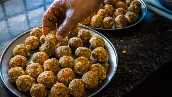 Sugar free gond ladoo is a diabetic friendly winter sweet made with dates nuts and edible gum offering warmth energy and nourishment without refined sugar
