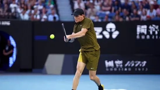 Jannik Sinner Australian Open second round Sinner match today Australian Open 2026 Sinner injury retirement Hugo Gaston Rod Laver Arena Sinner win Melbourne Grand Slam tennis news Italian tennis star Sinner defending champion Australian Open results Sinner