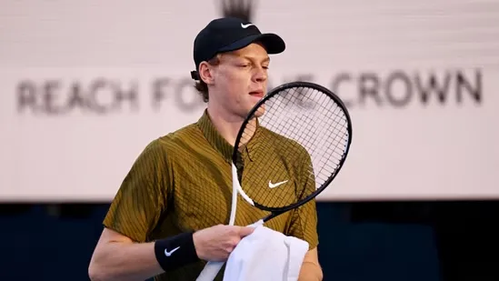 Jannik Sinner Australian Open 2026 Australian Open finalist prediction Sinner opening round win Rod Laver Arena match Italian tennis star Melbourne Grand Slam Sinner three peat bid Australian Open champion Sinner Hugo Gaston match ATP Finals winner Sinner