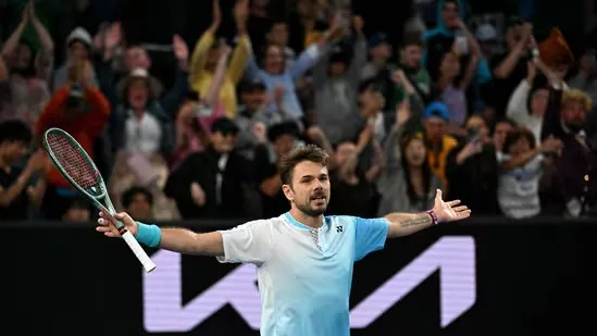 Australian Open 2026 Stan Wawrinka Stan Wawrinka age 40 Australian Open Melbourne Park tennis Stan Wawrinka five set win Stan Wawrinka Arthur Gea match Stan Wawrinka record Australian Open third round at 40 Stan Wawrinka farewell season Stan Wawrinka