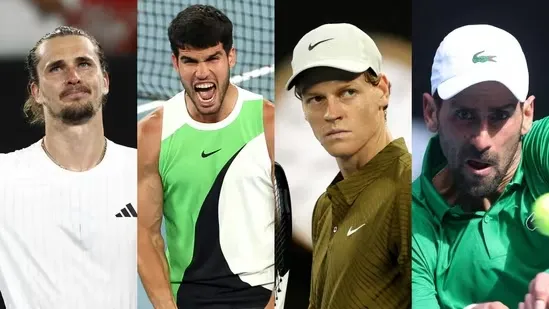 Australian Open 2026 men’s semifinals Alcaraz vs Zverev Sinner vs Djokovic Carlos Alcaraz news Alexander Zverev Grand Slam Jannik Sinner Australian Open Novak Djokovic record Rod Laver Arena tennis preview Australian Open history tennis semifinals 2026 ATP tennis