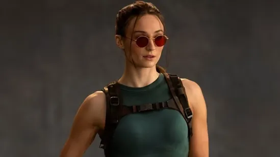 Tomb Raider series Sophie Turner Lara Croft Prime Video Tomb Raider first look Lara Croft TV series Sophie Turner Tomb Raider cast Prime Video series Tomb Raider reboot Lara Croft actress Tomb Raider show Phoebe Waller Bridge Amazon MGM Studios Legendary Television Crystal Dynamics Lara Croft character