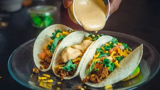 high protein veg taco healthy vegetarian taco recipe 15 minute healthy meal fitness influencer recipe weight loss vegetarian meal PCOS friendly diet high protein Indian vegetarian Mexican taco rajma tofu recipe quick healthy lunch veg high protein dinner busy professionals healthy food veg Mexican recipe under 350 calories