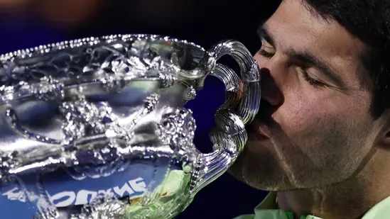 Carlos Alcaraz Australian Open 2026 Carlos Alcaraz career Grand Slam Carlos Alcaraz age record Carlos Alcaraz seven Grand Slams Carlos Alcaraz vs Big Three Carlos Alcaraz Novak Djokovic final Carlos Alcaraz tennis history Carlos Alcaraz youngest career slam Carlos Alcaraz greatness debate Carlos Alcaraz GOAT