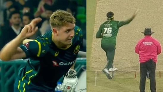 Usman Khawaja Usman Tariq Cameron Green chucking debate Pakistan vs Australia T20I Pakistan spinner controversy cricket chucking allegation Cameron Green gesture Usman Khawaja statement Pakistan cricket news Australia cricket news T20 World Cup Pakistan squad Usman Tariq bowling action Pakistan Australia