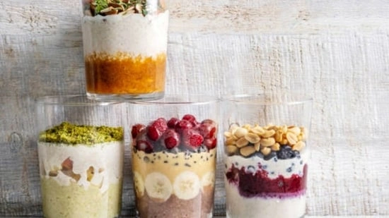 overnight oats chia pudding no sugar breakfast healthy breakfast recipe overnight oats recipe chia seeds pudding healthy oats breakfast quick breakfast ideas no sugar recipes weight loss breakfast clean eating breakfast make ahead breakfast oats and chia recipe high fiber breakfast plant based breakfast easy